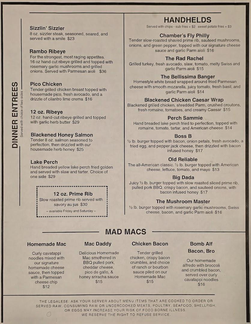 The Chamber Bar & Grill